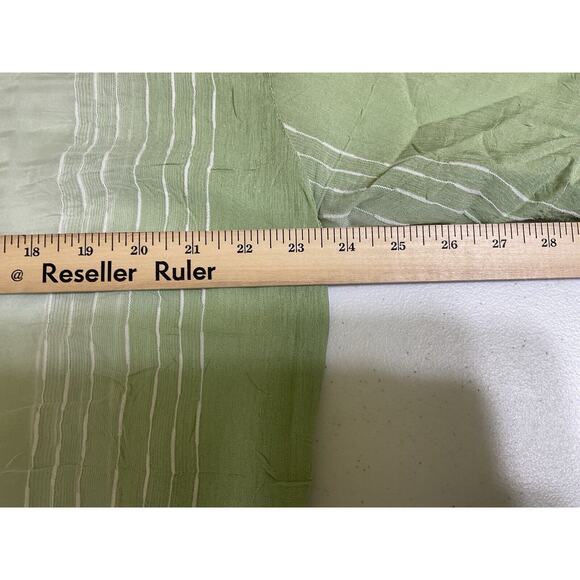 BC Collection Mens Green White Pull Over Striped Casual Shirt Size 2XL - Picture 5 of 7